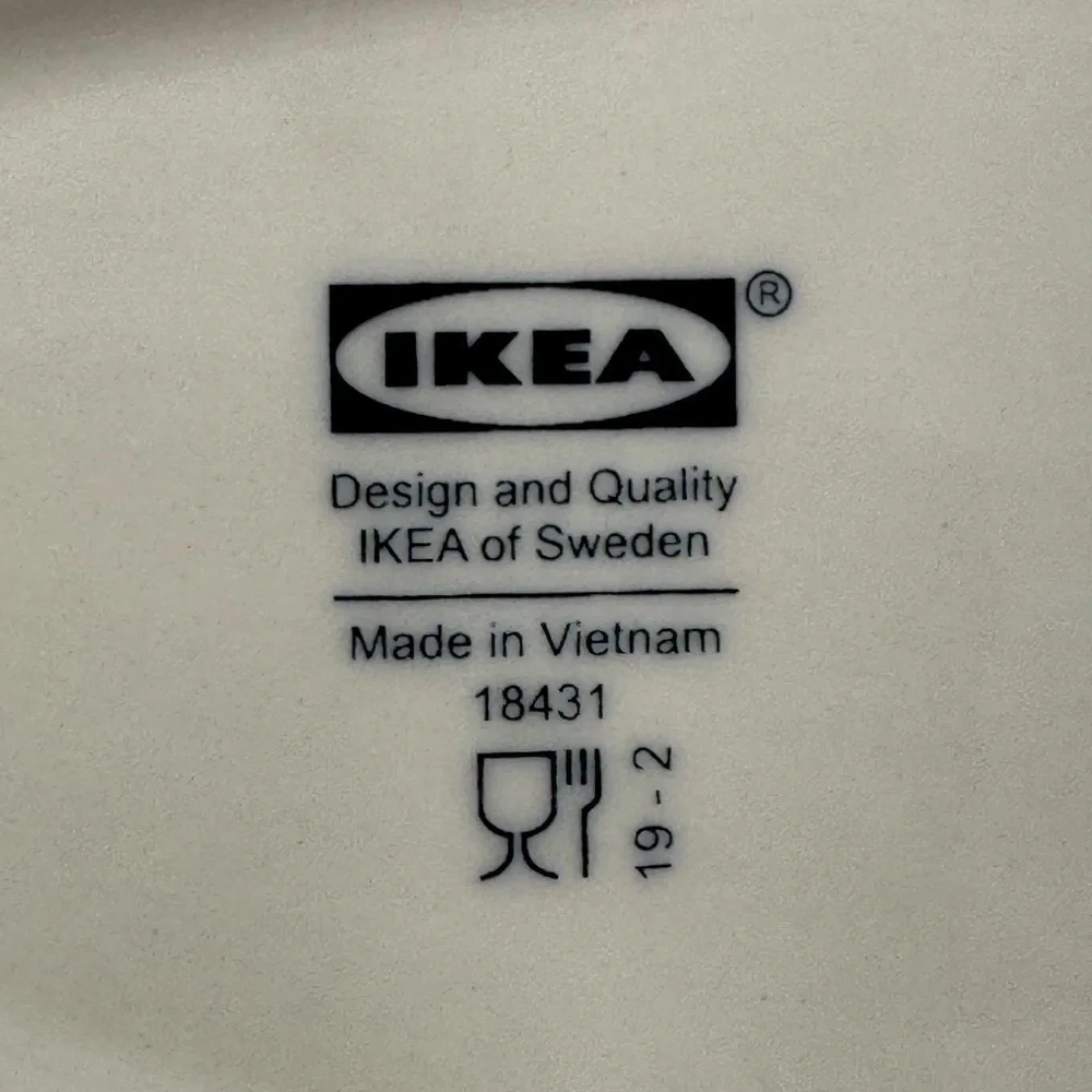 IKEA Large Egg Shaped Serving Bowl